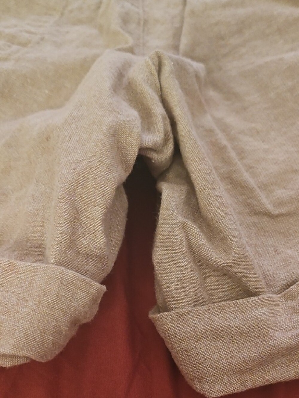 Eddie Bauer Khaki Tan Drawstring Shorts - Picture 9 of 9